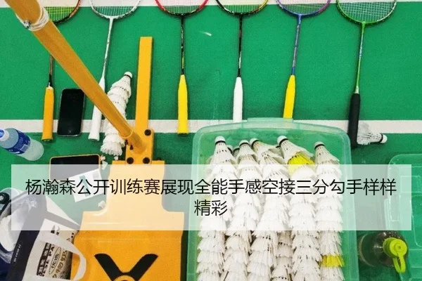 杨瀚森公开训练赛展现全能手感空接三分勾手样样精彩